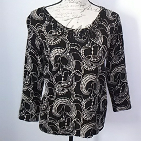 LH Sport blouse with black bead small in size - Picture 1 of 3